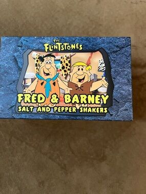The Flintstones Fred & Barney Salt and Pepper Shakers